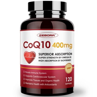 Foto 1 | Foto 1 | Suplemento De Cápsulas Blandas Zebora Coq10-400 Mg Con Pqq, Bioperine Y O - Venta Internacional.