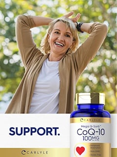 Foto 6 | Foto 6 | Suplemento Carlyle Mega Q-sorb Coq10 100 Mg 240 Cápsulas Blandas - Venta Internacional.