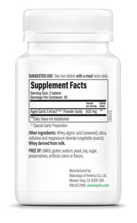 Foto 3 | Foto 3 | Suplemento Kyolic De Extracto De Ajo Envejecido, Fórmula 100, 100 Tabletas - Venta Internacional.