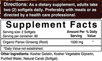 Foto 6 | Foto 6 | Suplemento De Extracto De Ginseng Rojo Coreano Naturebell 1500 Mg - Venta Internacional.