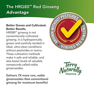 Foto 4 | Foto 4 | Suplemento Terry Naturally Hrg80 Red Ginseng Energy 30 Cápsulas - Venta Internacional.