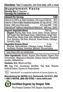 Foto 5 | Foto 5 | Suplemento Natrol Juicefestiv Daily Fruits & Veggies 180 Tabletas - Venta Internacional.