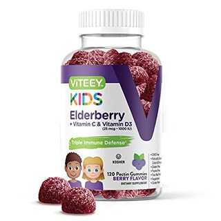 Foto 1 | Foto 1 | Gomitas de Saúco Negro Viteey Sambucus para Niño - Venta Internacional.