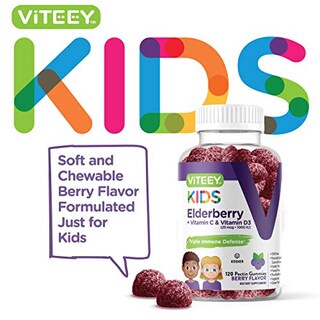 Foto 2 | Foto 2 | Gomitas de Saúco Negro Viteey Sambucus para Niño - Venta Internacional.