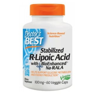 Foto 1 | Foto 1 | Ácido R-lipoico Estabilizado Supplement Doctors Best 60 Cápsulas X6 - Venta Internacional