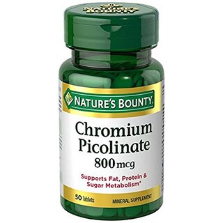 Foto 1 | Foto 1 | Suplemento Nature's Bounty Mega Picolinato De Cromo 800 Mcg - Venta Internacional