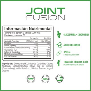 Foto 2 | Foto 2 | Complejo Para Articulaciones Huesos Y Cartílagos Forzagen Joint Fusión 60 Tabs