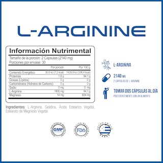 Foto 2 | Foto 2 | Suplemento Alimenticio Vasodilatador Forzagen L-arginina 60 Tabs