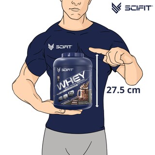 Foto 3 | Foto 3 | Proteína 100 por ciento Whey Scifit 5 Lb Sabor a Moka con Café Natural