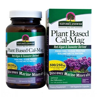 Foto 1 | Foto 1 | Suplemento Cal-mag A Base De Plantas Nature's Answer 120 Cápsulas - Venta Internacional