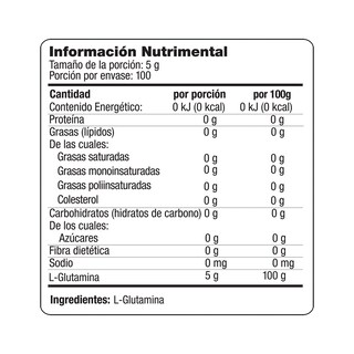 Foto 3 | Foto 3 | L-glutamina Evolution de 500 g