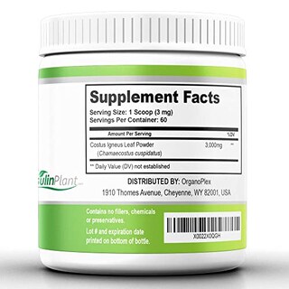 Foto 3 | Foto 3 | Suplemento Organoplex Insulina Plant En Polvo 100% Natural 120 G - Venta Internacional.