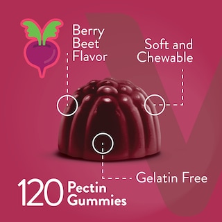 Foto 3 | Foto 3 | Complemente Las Gomitas De Raíz De Remolacha Viteey Con Magnesio Y Vitamina C - Venta Internacional.
