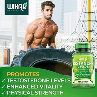 Foto 3 | Foto 3 | Suplemento Wixar Naturals Cistanche Tubulosa, Cápsulas De 90 Unidades - Venta Internacional.