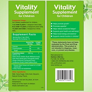 Foto 2 | Foto 2 | Suplemento Herbion Naturals Vitality Para Niños 150 Ml - Venta Internacional.