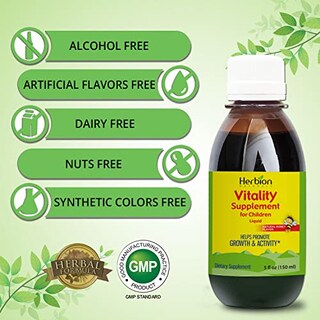 Foto 5 | Foto 5 | Suplemento Herbion Naturals Vitality Para Niños 150 Ml - Venta Internacional.