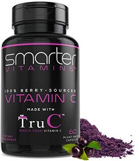 Foto 1 | Foto 1 | Suplemento Smartervitamins Raw, Alimentos Integrales, Vitamina C, 60 Cápsulas - Venta Internacional.
