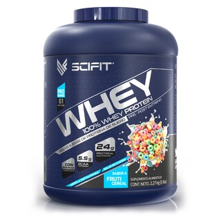 Foto 1 | Foto 1 | Proteína Whey 5 Lb Scifit 24 G de Proteína Sabor a Fruti Cereales