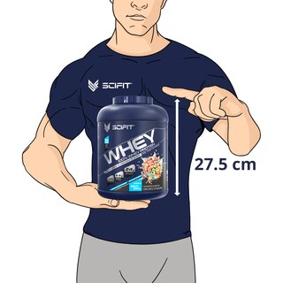 Foto 3 | Foto 3 | Proteína Whey 5 Lb Scifit 24 G de Proteína Sabor a Fruti Cereales