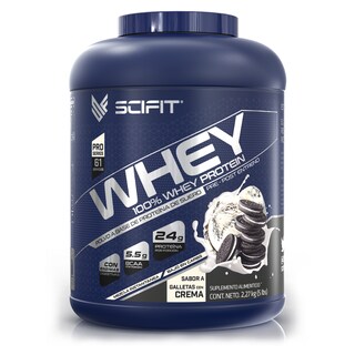 Foto 1 | Foto 1 | Proteína 100% Whey 5lb Scifit Sabor a Galletas con Crema
