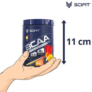 Foto 3 | Foto 3 | Aminoácidos Bcaa más Glutamina 2:1:1 Scifit de 450 gr Sabor Paleta de Mango con Chile