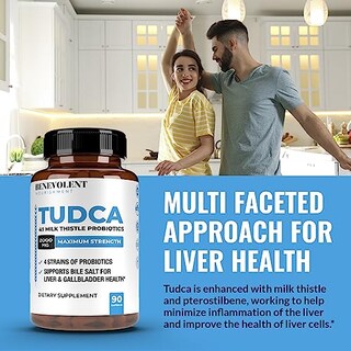 Foto 5 | Foto 5 | Suplemento De Sales Biliares Tudca De Benevolent Nouriment 2000 Mg - Venta Internacional.