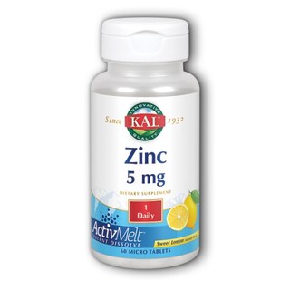 Foto 1 | Foto 1 | Suplemento Kal Zinc Activmelt 60 Comprimidos - Venta Internacional