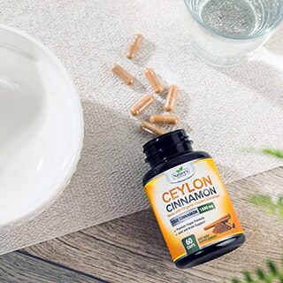 Foto 7 | Foto 7 | Suplemento De Canela De Ceilán Orgánica Nature's Choice 1800 Mg - Venta Internacional.