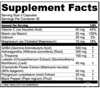 Foto 6 | Foto 6 | Suplemento Levium, Vitamina Calmante Para Aliviar El Estrés, 10 Ml - Venta Internacional.