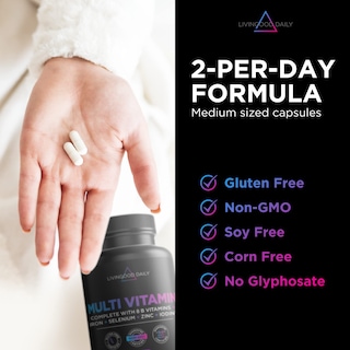 Foto 2 | Foto 2 | Multivitamínico Livingood Daily Multivitamin Para Mujeres Y Hombres - Venta Internacional.