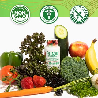 Foto 6 | Foto 6 | Suplemento Feelgood Superfoods Immune Support 60 Cápsulas - Venta Internacional.