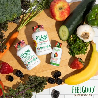 Foto 7 | Foto 7 | Suplemento Feelgood Superfoods Immune Support 60 Cápsulas - Venta Internacional.