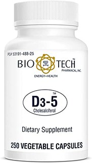 Foto 2 | Foto 2 | Suplemento Bio-tech Pharmacal De Vitamina D3 5000 Ui 250 Cápsulas - Venta Internacional.