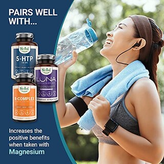 Foto 6 | Foto 6 | Suplemento Nested Naturals, Cápsula De Glicinato De Magnesio De 200 Mg - Venta Internacional.