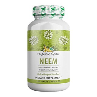 Foto 1 | Foto 1 | Suplemento Orgánico Veda Neem En Cápsulas, 120 Cápsulas Vegetarianas - Venta Internacional.