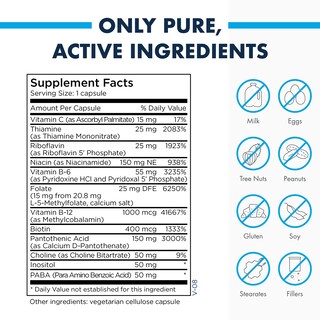 Foto 5 | Foto 5 | Suplemento Methylpro B-complex + 15 Mg De L-metilfolato 30 Cápsulas - Venta Internacional.