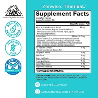 Foto 4 | Foto 4 | Suplemento De Enzimas Digestivas Y Probióticos De Zenwise Health - Venta Internacional.