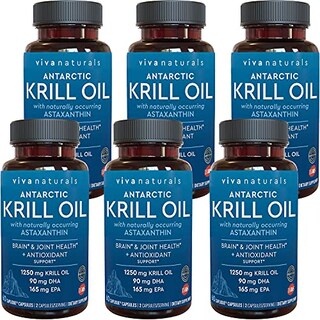 Foto 1 | Foto 1 | Suplemento De Aceite De Krill Antártico Viva Naturals, 1250 Mg, Paquete De 6 - Venta Internacional.