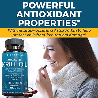 Foto 5 | Foto 5 | Suplemento De Aceite De Krill Antártico Viva Naturals, 1250 Mg, Paquete De 6 - Venta Internacional.