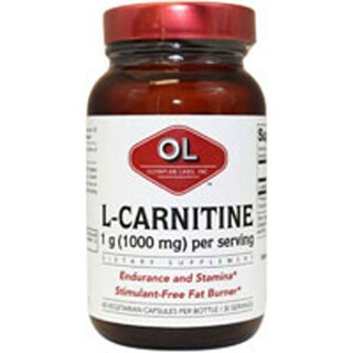 Foto 1 | Foto 1 | Suplemento Olympian Labs L-carnitina 60 Cápsulas - Venta Internacional.