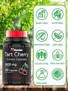 Foto 6 | Foto 6 | Suplemento De Vitamina Tn, Extracto De Cereza Ácida, 2400 Mg, 120 Cápsulas - Venta Internacional.