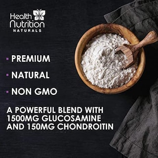 Foto 3 | Foto 3 | Suplemento Health Nutrition Naturals: Glucosamina Y Condroitina - Venta Internacional.