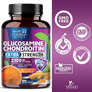 Foto 4 | Foto 4 | Suplemento Health Nutrition Naturals: Glucosamina Y Condroitina - Venta Internacional.