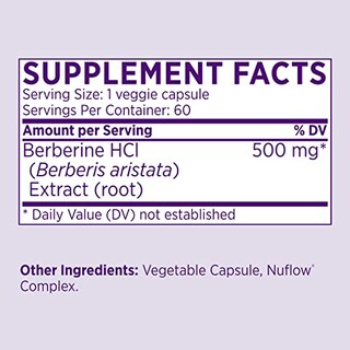 Foto 5 | Foto 5 | Suplemento Naomi Berberine 500 Mg Para La Salud Cardiovascular - Venta Internacional.