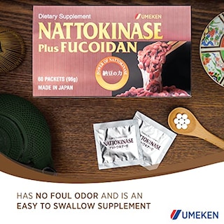 Foto 4 | Foto 4 | Suplemento Umeken Nattokinase Plus Fucoidan 2500fu, 60 Paquetes - Venta Internacional.