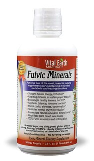 Foto 1 | Foto 1 | Suplemento Vital Earth Minerals Fulvic Minerals, 960 Ml, Vegano - Venta Internacional.