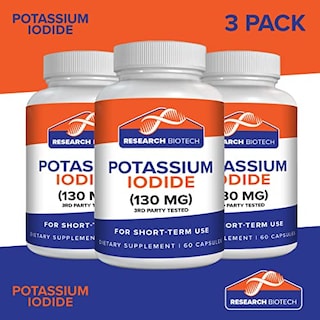 Foto 6 | Foto 6 | Suplemento De Yoduro De Potasio (paquete De 3) 130 Mg - 180 Cápsulas - Venta Internacional.