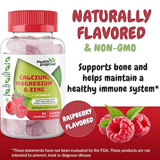 Foto 2 | Foto 2 | Gomitas De Calcio, Magnesio Y Zinc Suministradas Por Supplement Health - Venta Internacional.