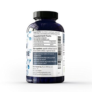 Foto 4 | Foto 4 | Suplemento Pure Affinity B3 de Nicotinamida 500 Mg 100 Comprimidos - Venta Internacional