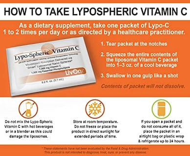 Foto 4 | Foto 4 | Suplemento De Vitamina C Lipoesférica De Livon Laboratories, 6 X 180 P - Venta Internacional.